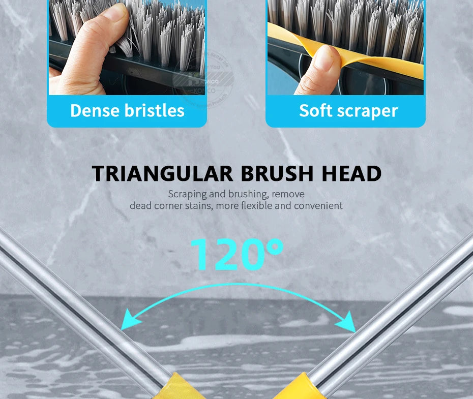 THE 2 IN 1 FLOOR SCRUB BRUSH