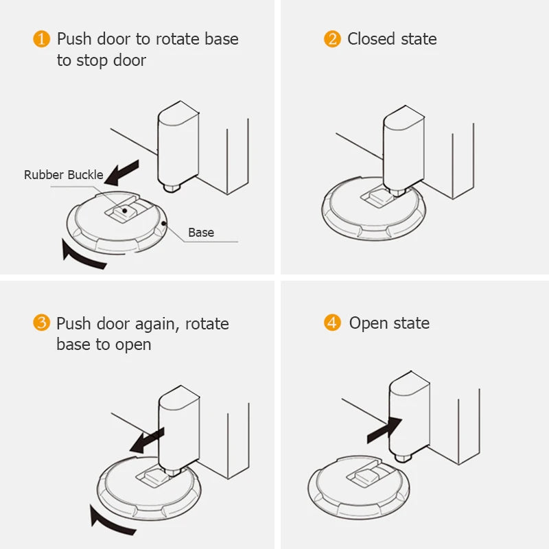 HEAVY DUTY MAGNETIC DOOR STOPPER