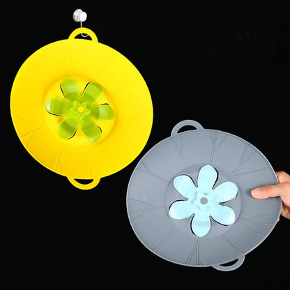 MULTFUNCTIONAL SILICONE LID SPILL STOPPER