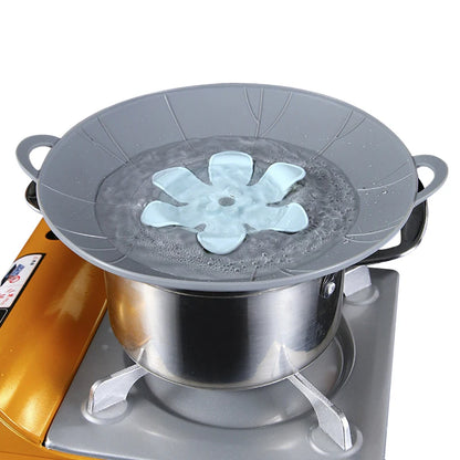 MULTFUNCTIONAL SILICONE LID SPILL STOPPER