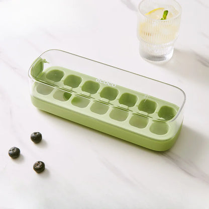 SILICONE ICE CUBE STORAGE BOX