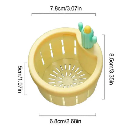 NEW SINK DRAIN BASKET CARTOON CACTUS