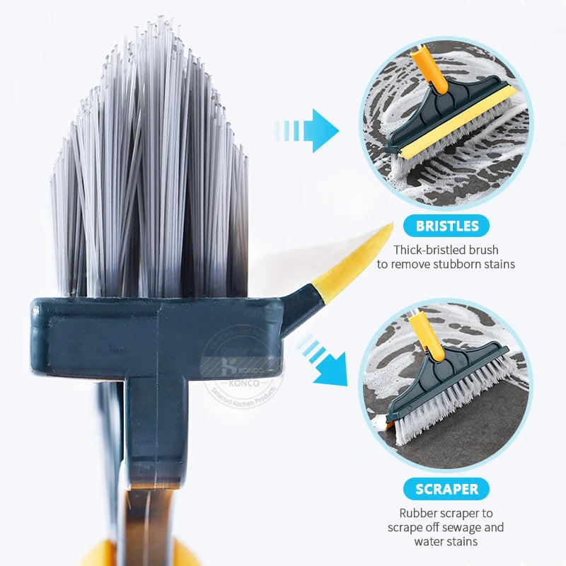 THE 2 IN 1 FLOOR SCRUB BRUSH