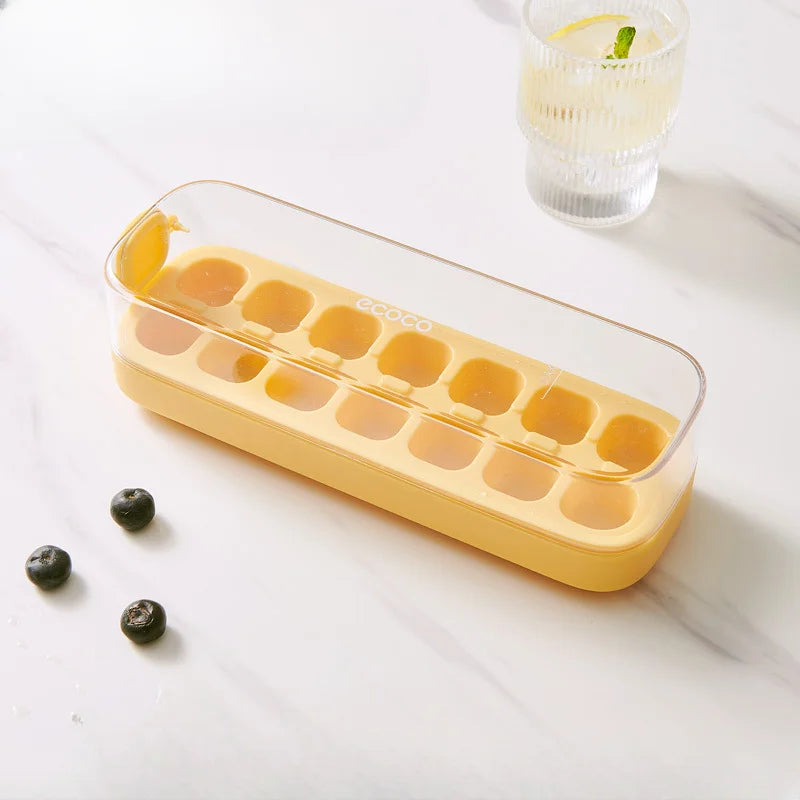 SILICONE ICE CUBE STORAGE BOX