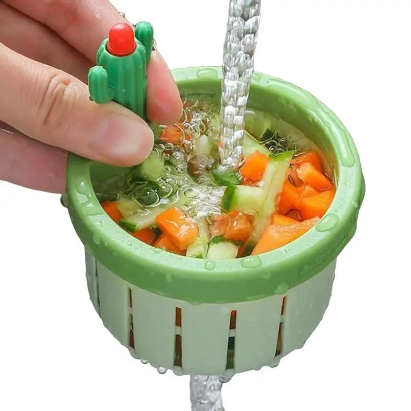 NEW SINK DRAIN BASKET CARTOON CACTUS